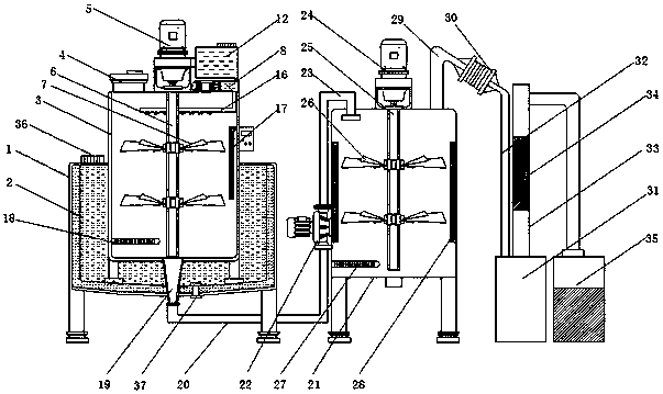 P/m-fluorotoluene mechanical apparatus