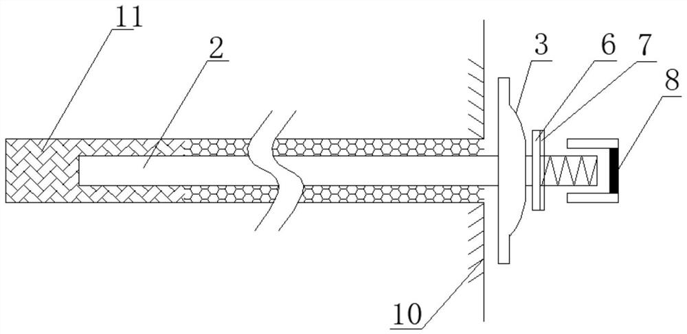 Anchor height pretightening force anchor rod and anchor cable combined supporting device and method