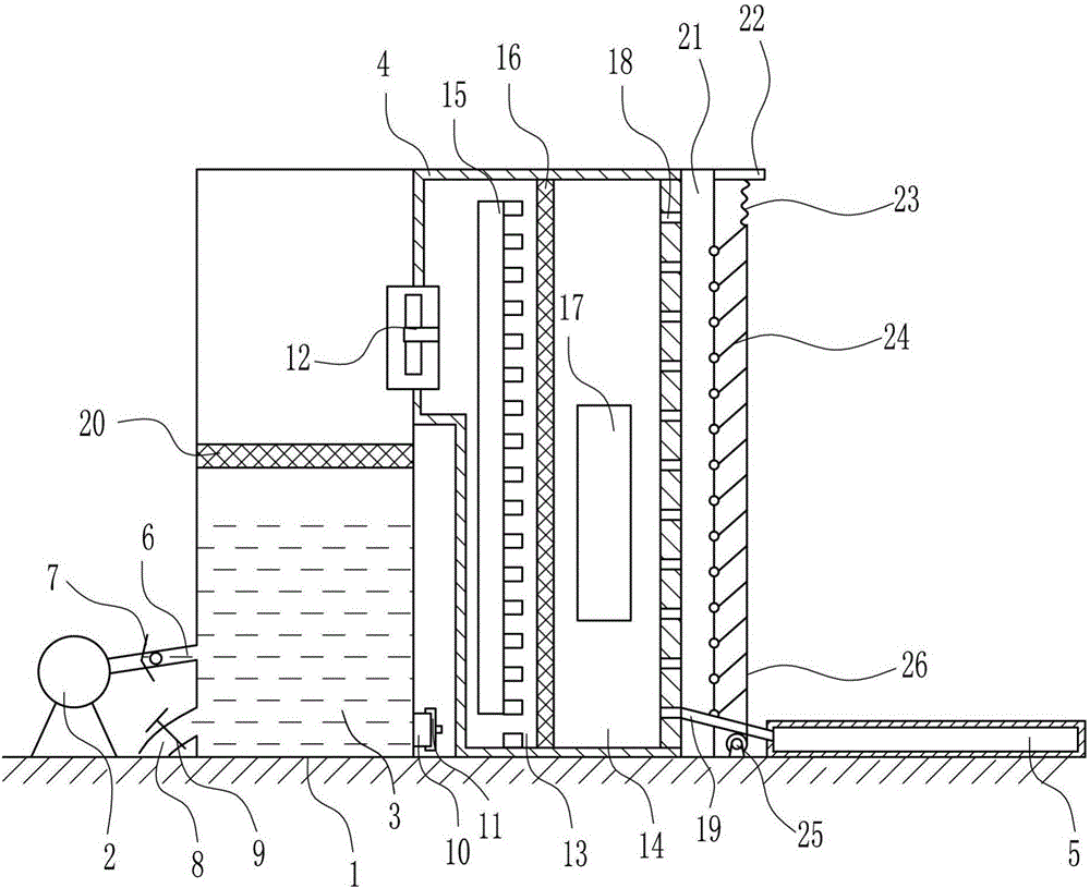 Heating device for warm-keeping room for animal husbandry in winter