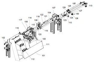 Full-automatic production line for heating radiators