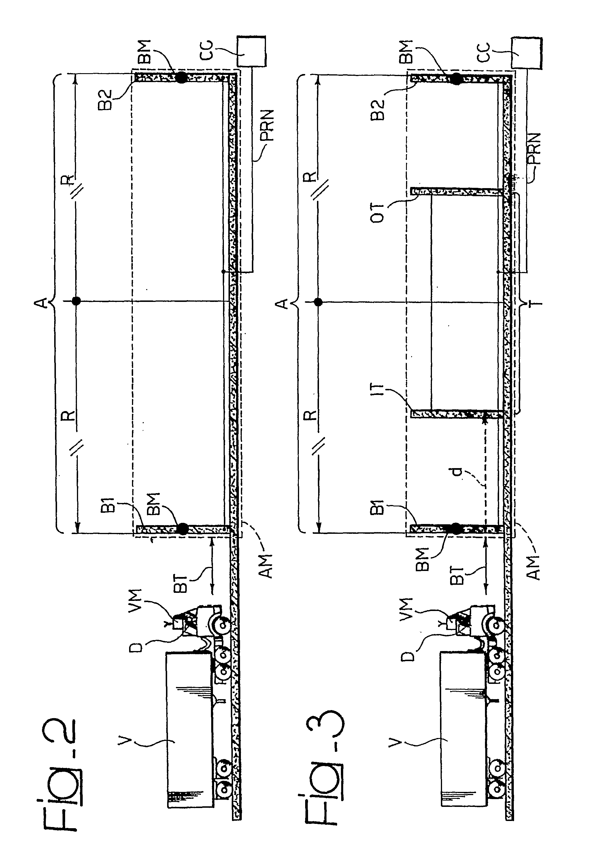 Method and system for identification and registration of a moving object entering a pre-determined area, related network and computer program product therefor