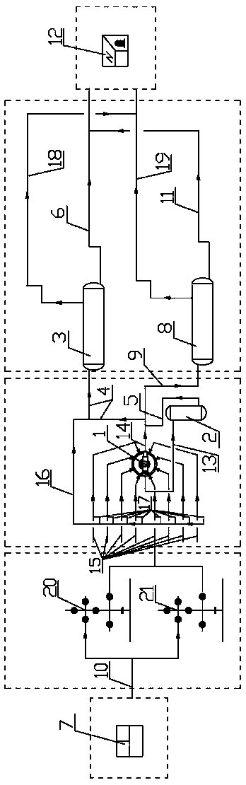 Shallow super heavy oil sagd high temperature sealed gathering and transportation device and its method