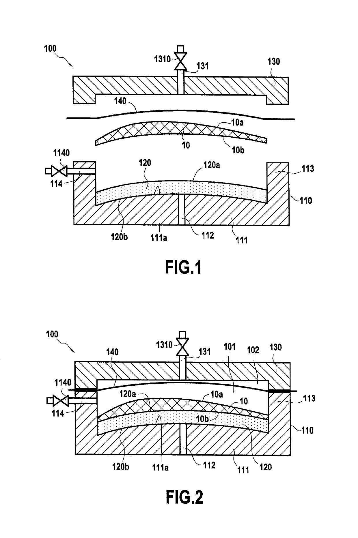 Method for manufacturing a refractory part made of composite material