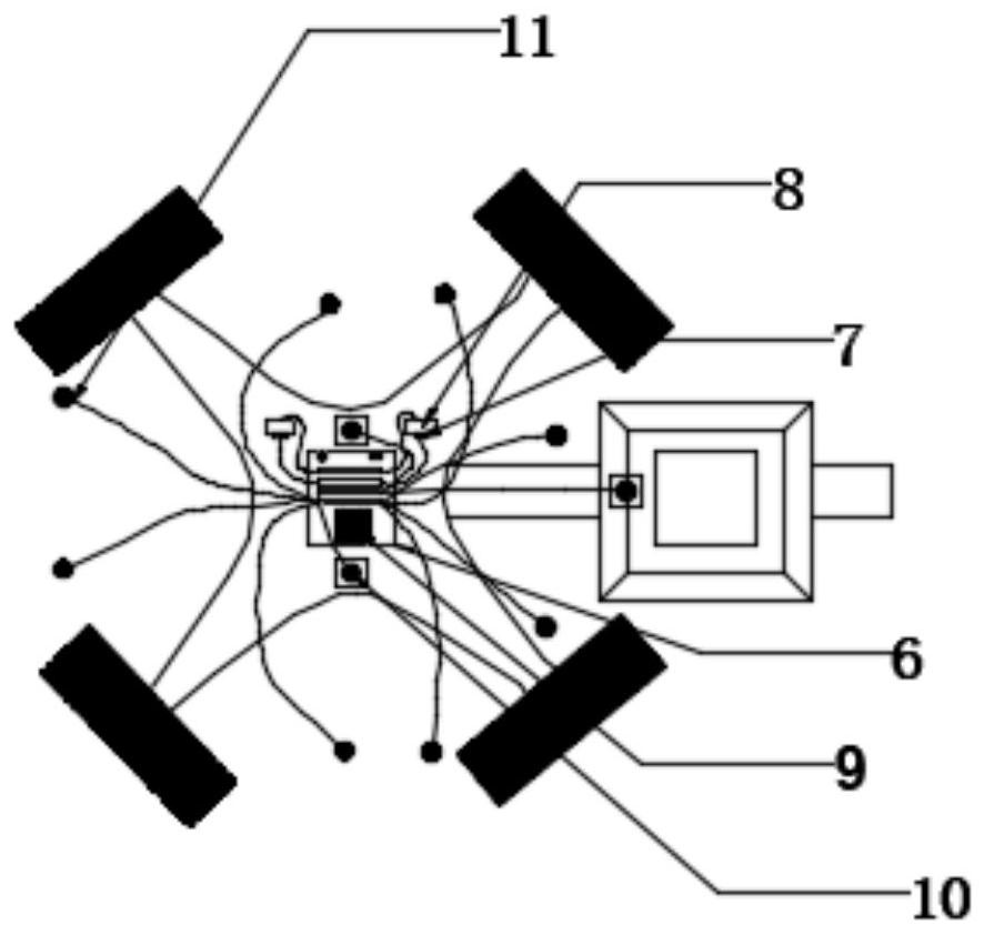 Quick wearable unmanned aerial vehicle lost communication positioning device