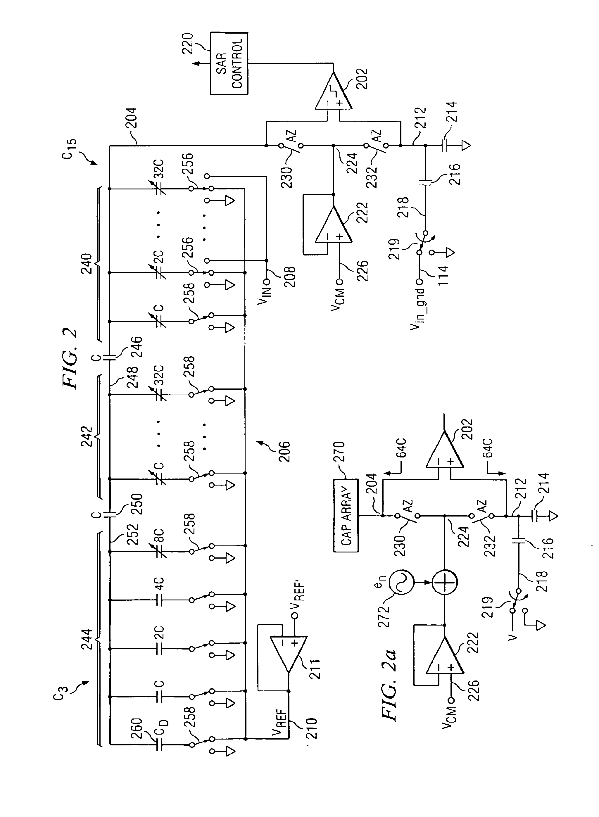 Common centroid layout for parallel resistors in an amplifier with matched AC performance