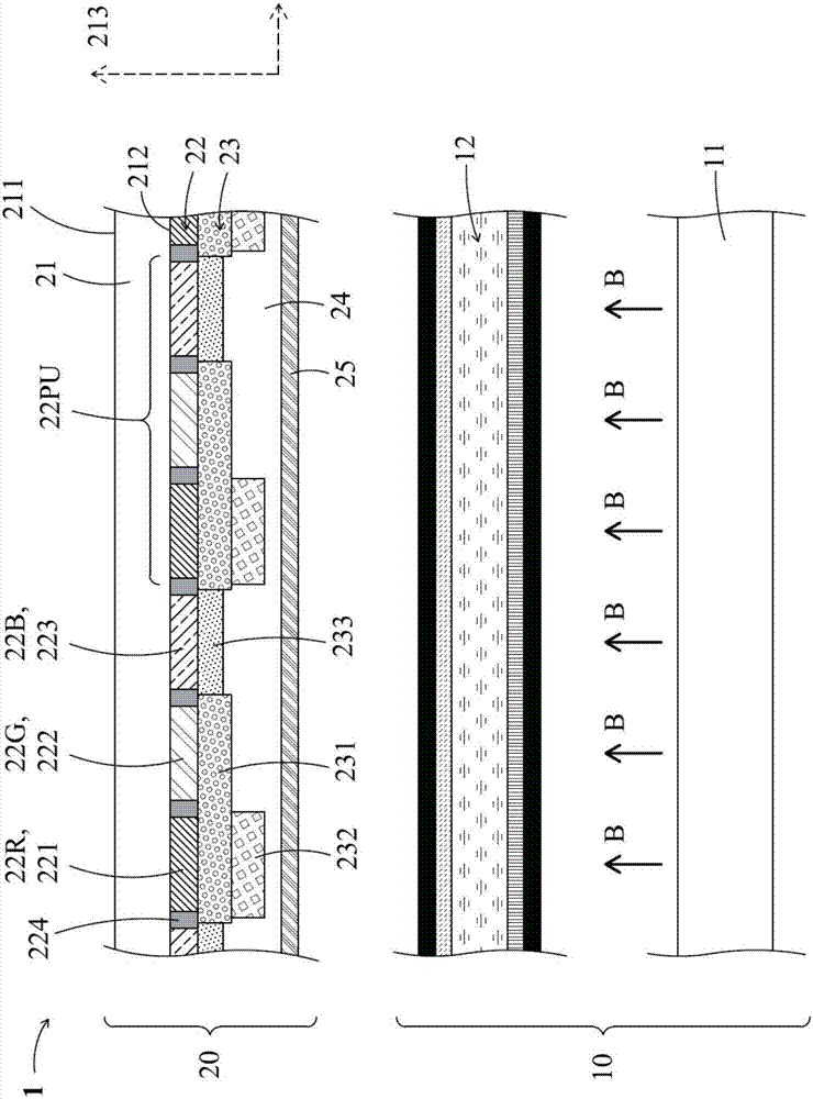 Photoluminescence display device and manufacturing method thereof
