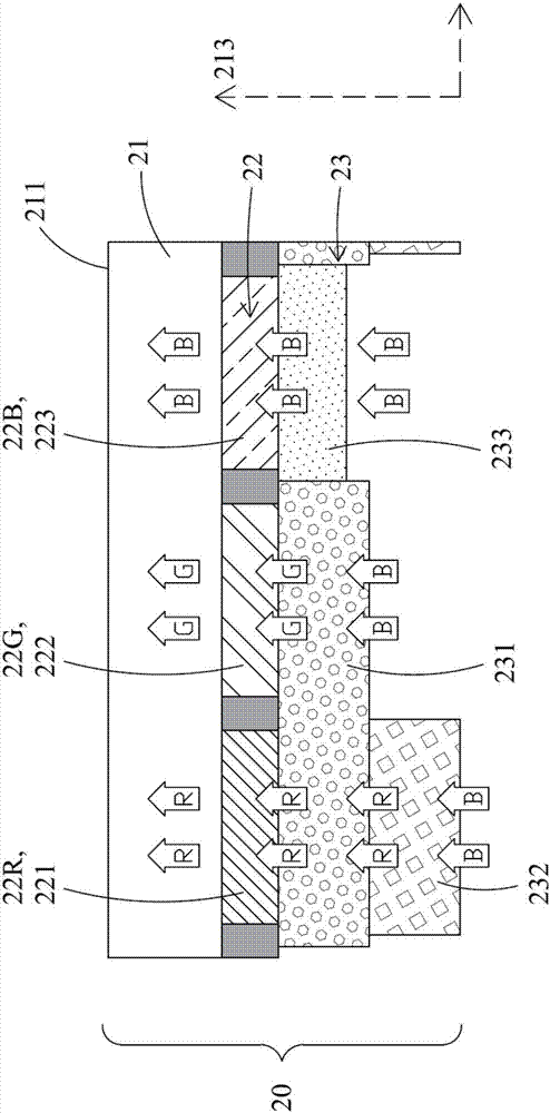 Photoluminescence display device and manufacturing method thereof