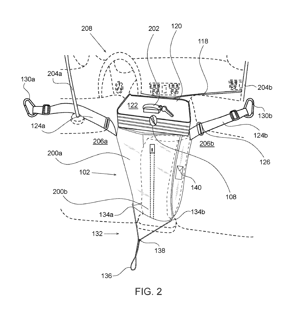 Footwear and accessory retention pouch for use in vehicles