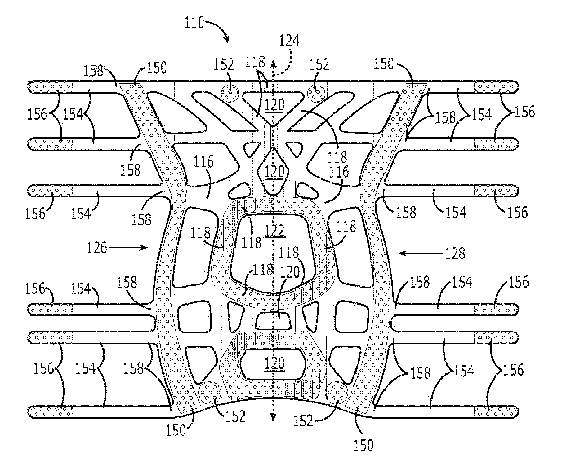 Donning potentiating support with expandable framework spanning hinge joint