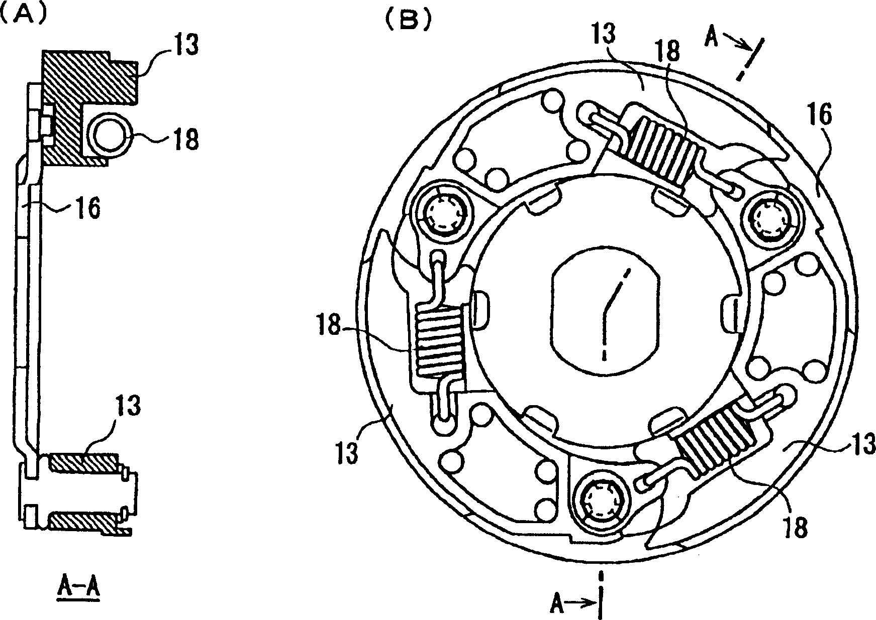 Centrifugal type clutch and its assembly method