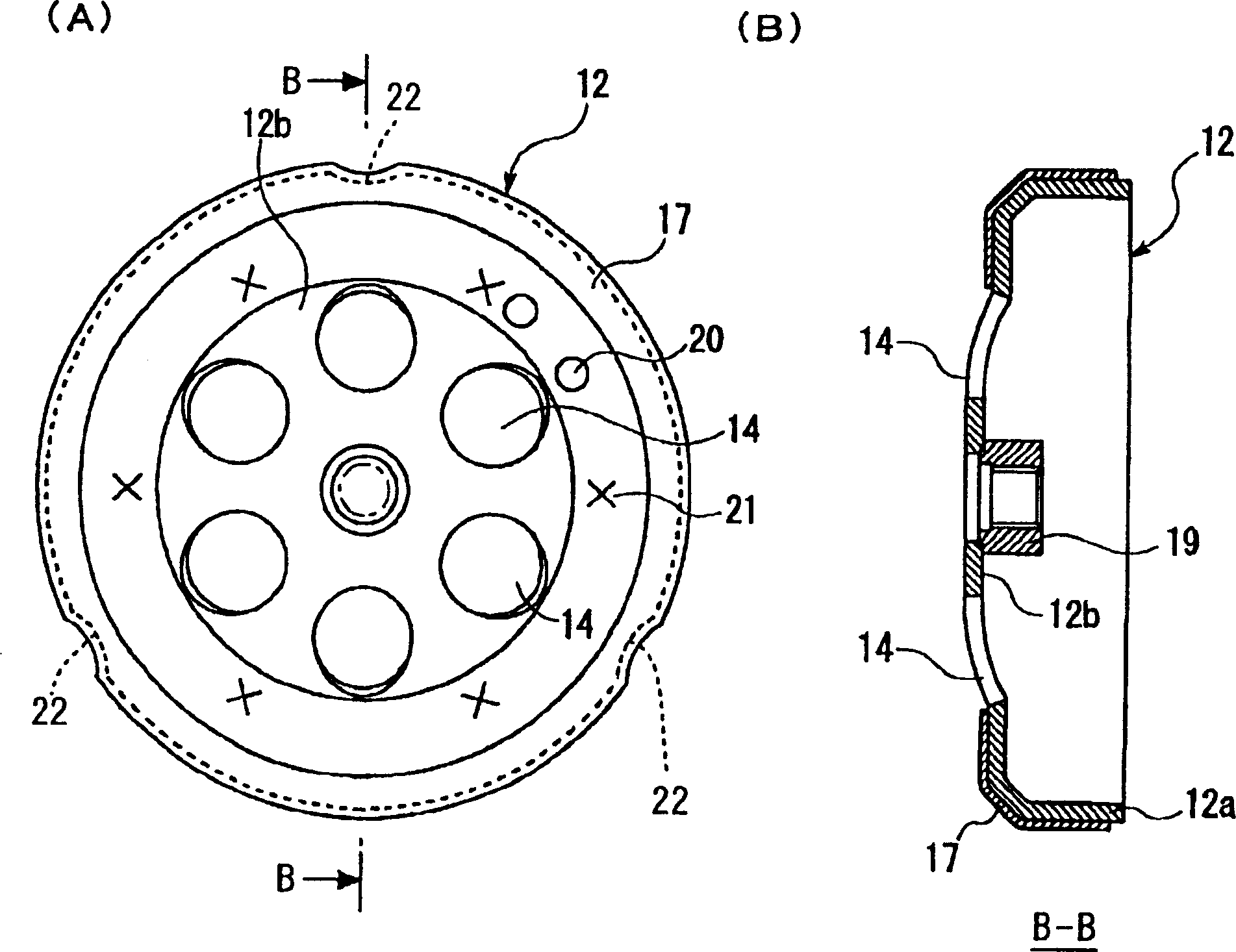Centrifugal type clutch and its assembly method