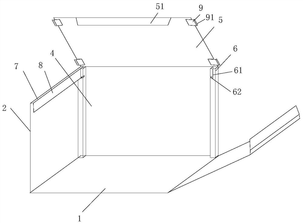 Stackable load-bearing type packaging structure