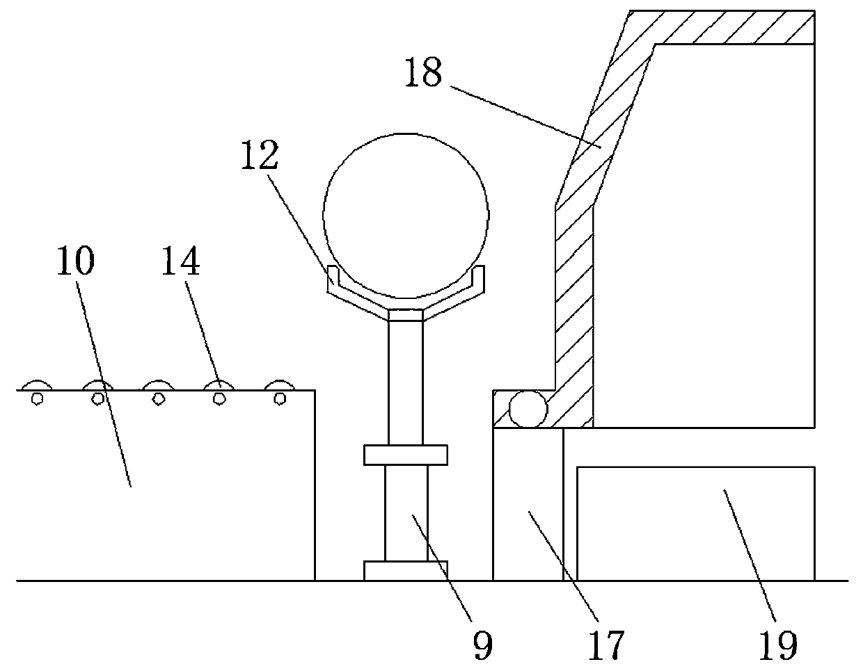 Extrusion machine for forming aluminum alloy