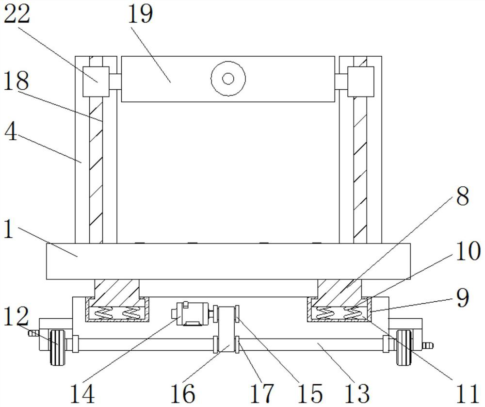 Wood door and window production conveying device