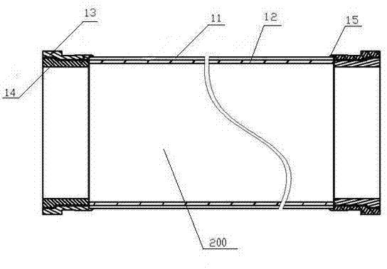 A concrete delivery pipe and its manufacturing method