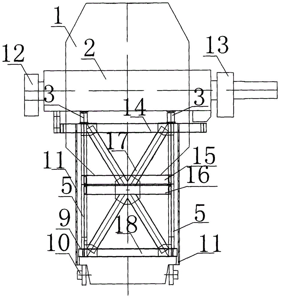 Construction method for installing backing ring and furnace shell of converter