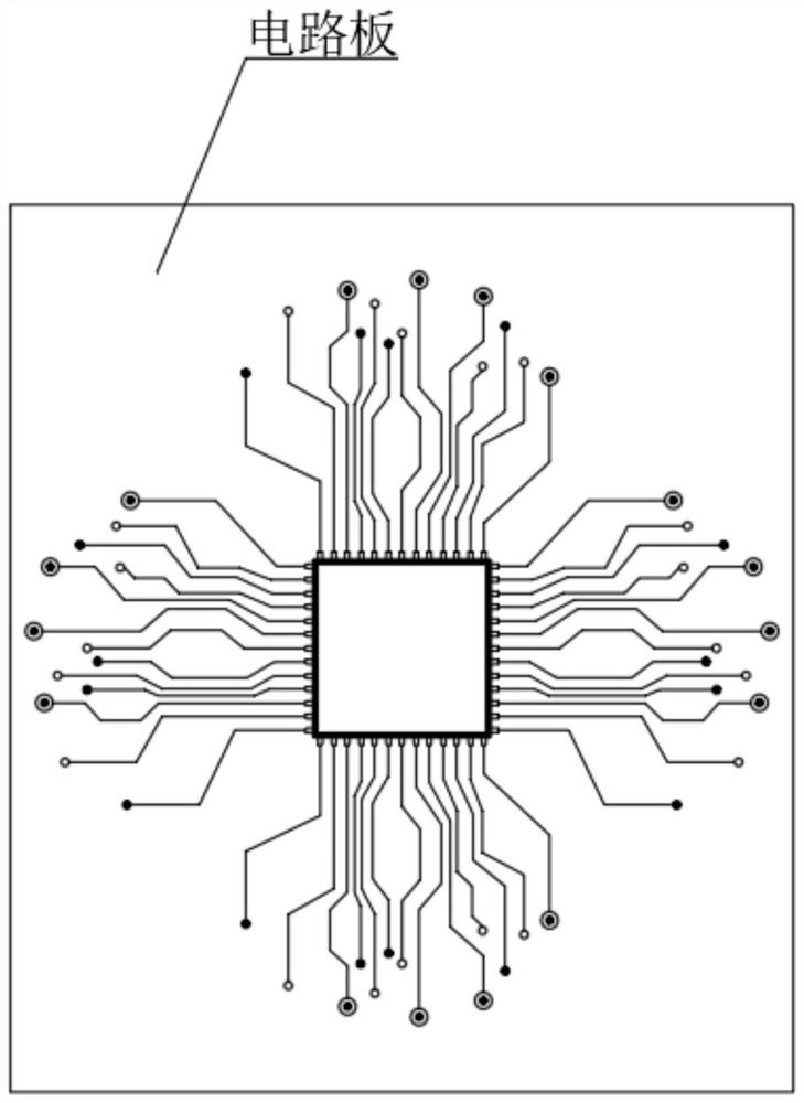 Preparation process of printed circuit board based on magnetic coverage technology