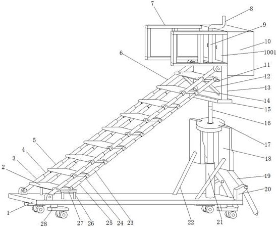 Power transformation and distribution maintenance device