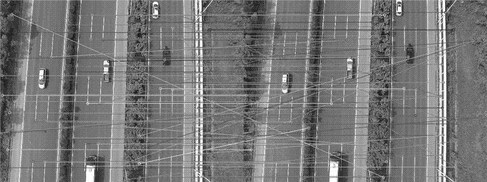 Road traffic jam analysis method based on aerial image