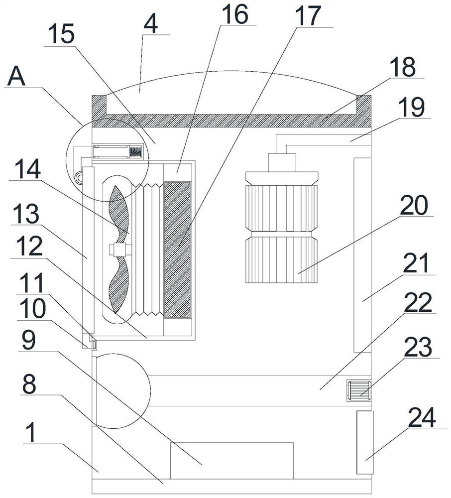 Novel semiconductor air conditioner fan