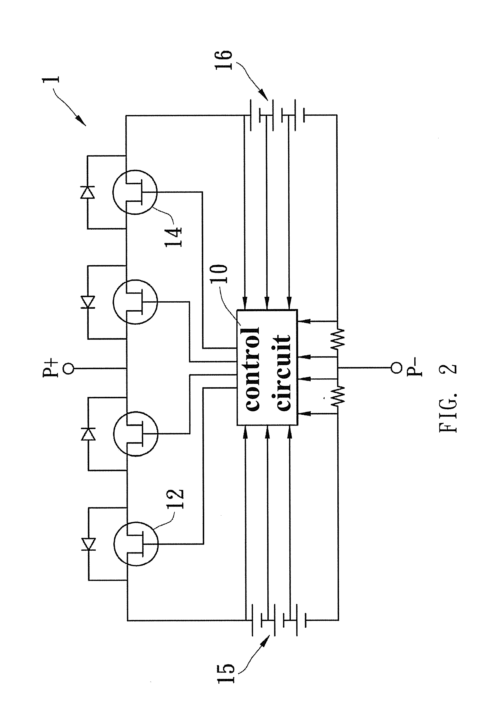 Discharge method for a battery pack