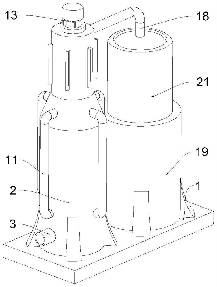 Industrial boiler waste gas environment-friendly treatment process