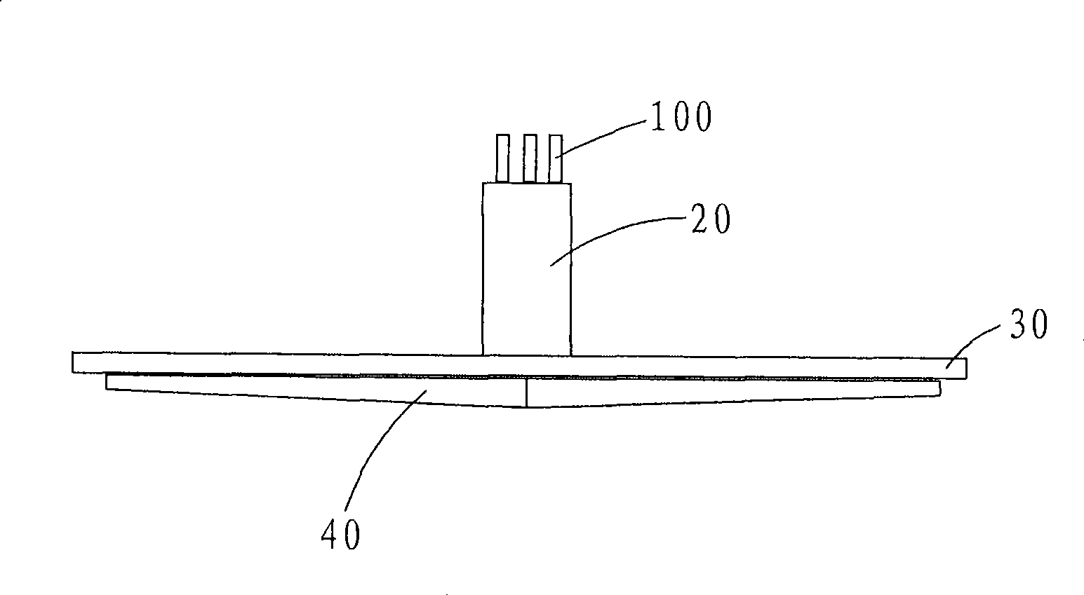 Nozzle system capable of continuously evening chemical vapour deposition of large area