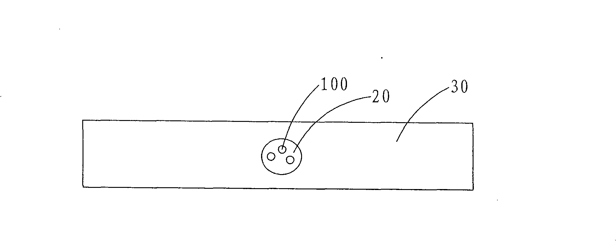 Nozzle system capable of continuously evening chemical vapour deposition of large area