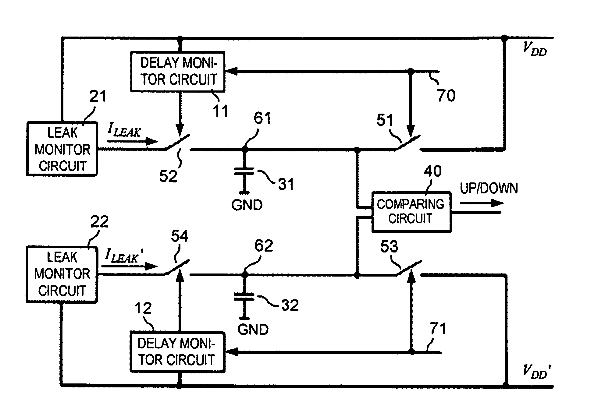 Semiconductor integrated circuit device and power supply voltage control system