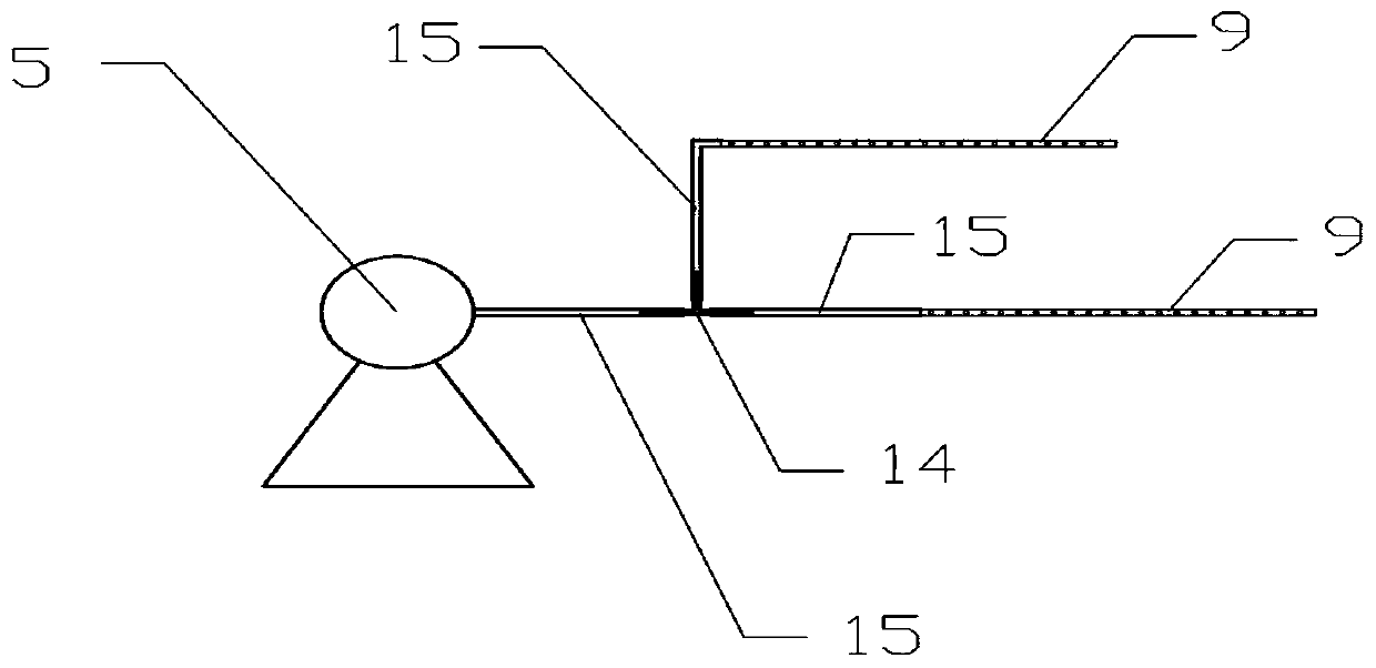 Device and method for purifying black and smelly water by using combined biotechnology