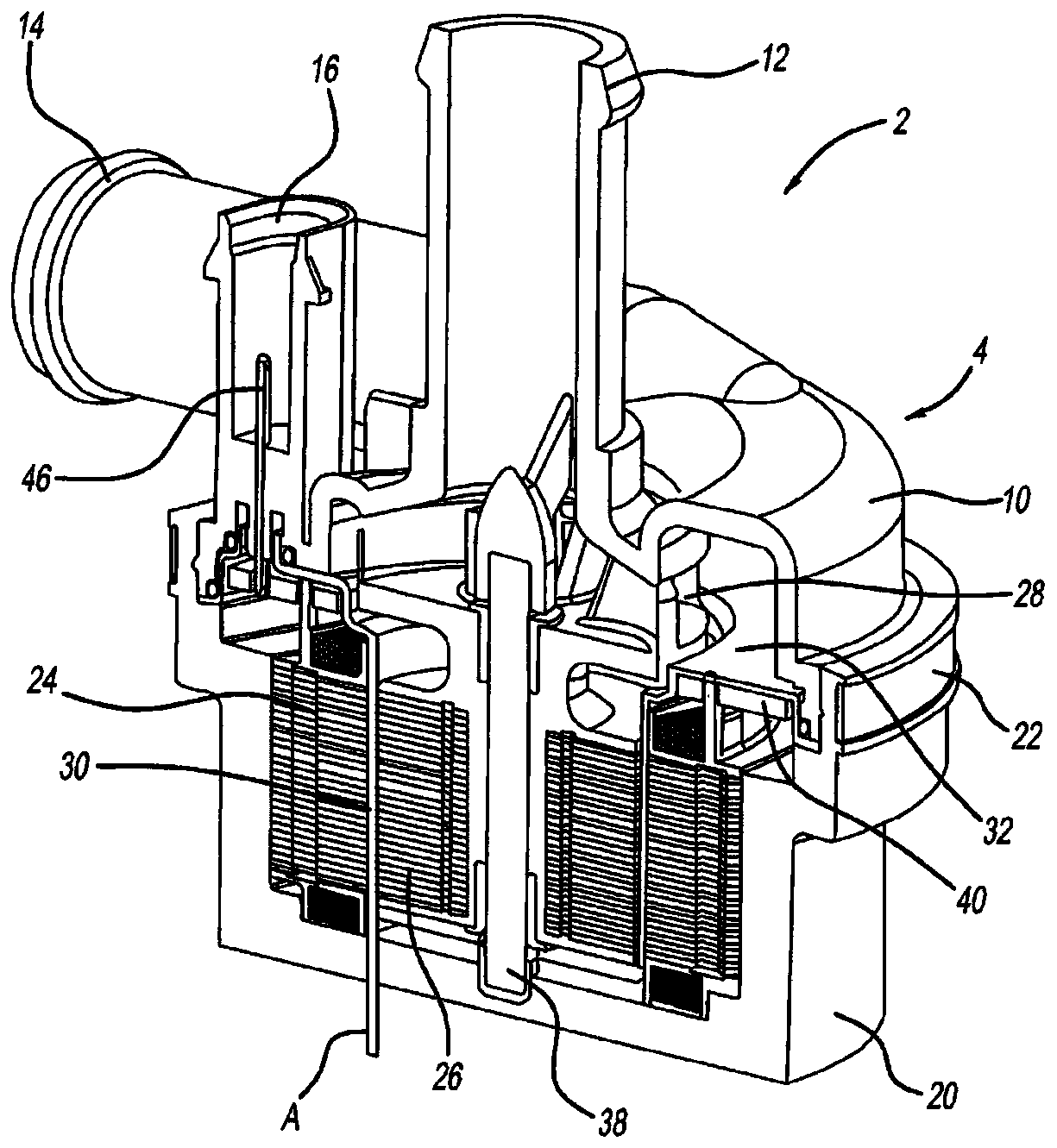 Method for assembling a water pump