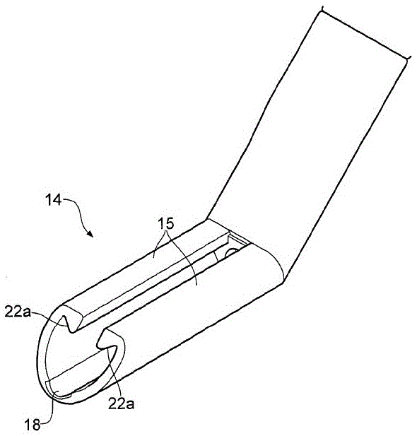 A device used to deploy a flexible implant