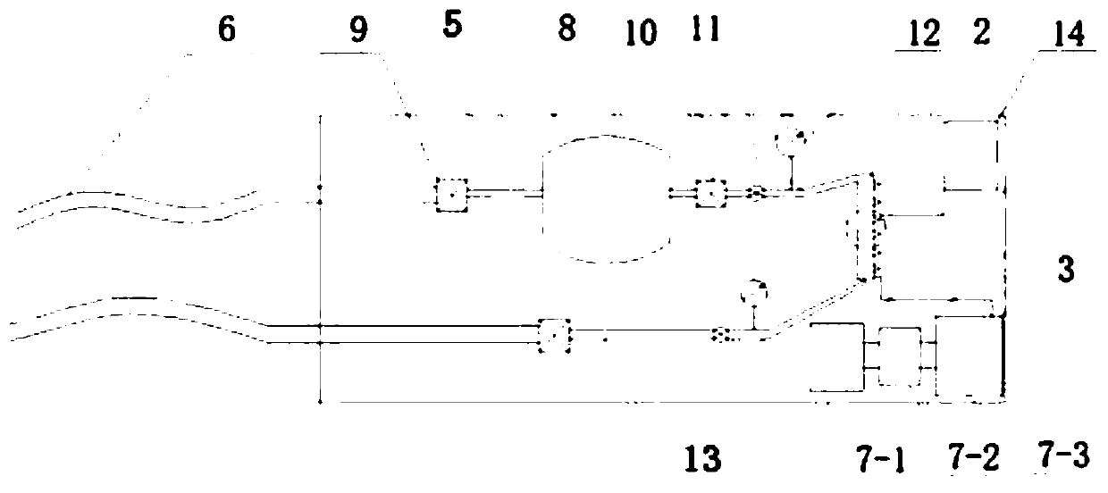 A gas-assisted spraying device for preventing spontaneous combustion of residual coal in goaf