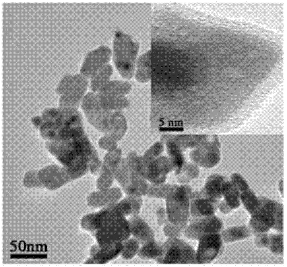 A preparation method of mesoporous apatite nano drug carrier with pH responsive core-shell structure