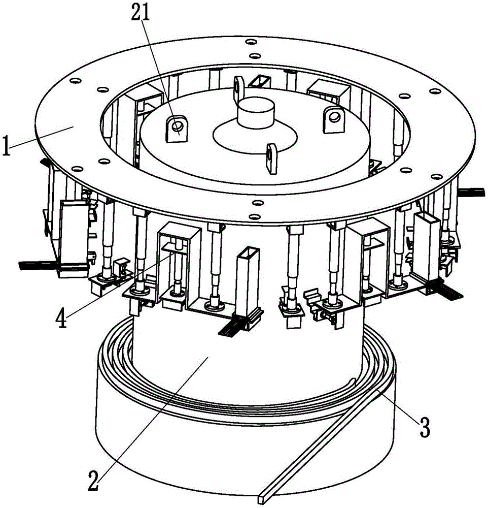 Equipment for automatically manufacturing special pancake winding for power distribution network transformer