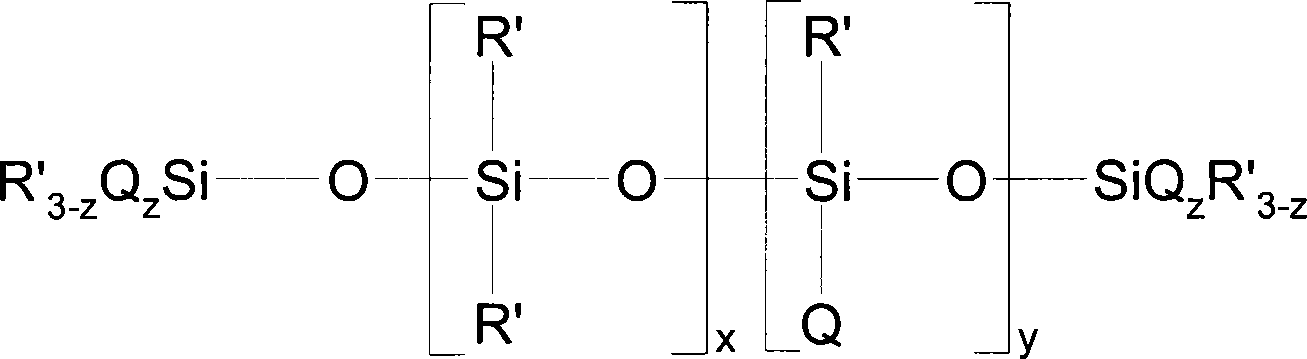 Method for preparing organosilicon emulsion containing elastomer polysiloxane with quaternary ammonium radical
