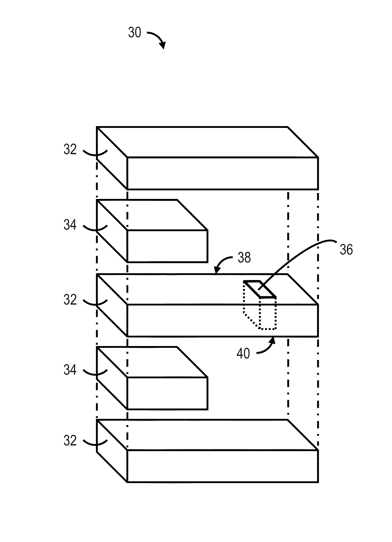 Attachment method for laminate structures