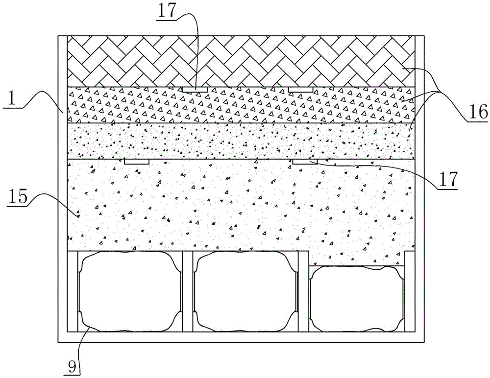 Experiment model and method for simulating differential settlement of foundation based on air bag method