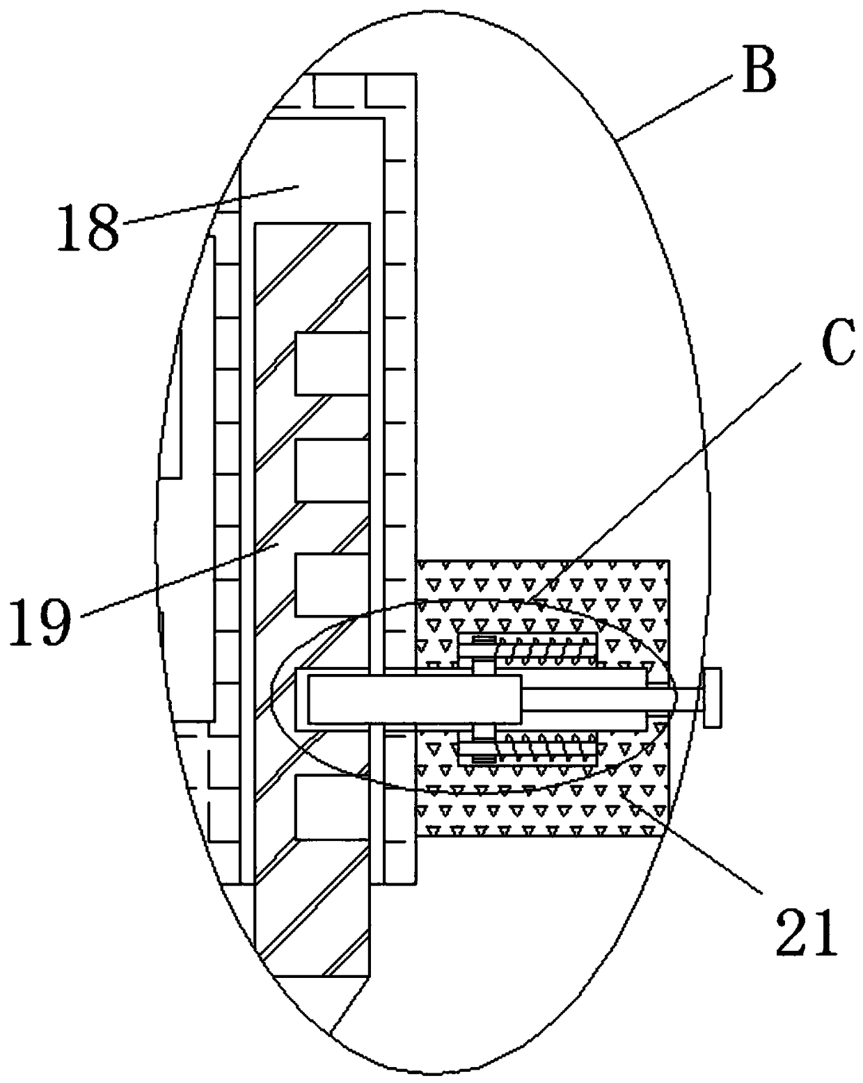 Endocrinology department patient treatment device and use method thereof