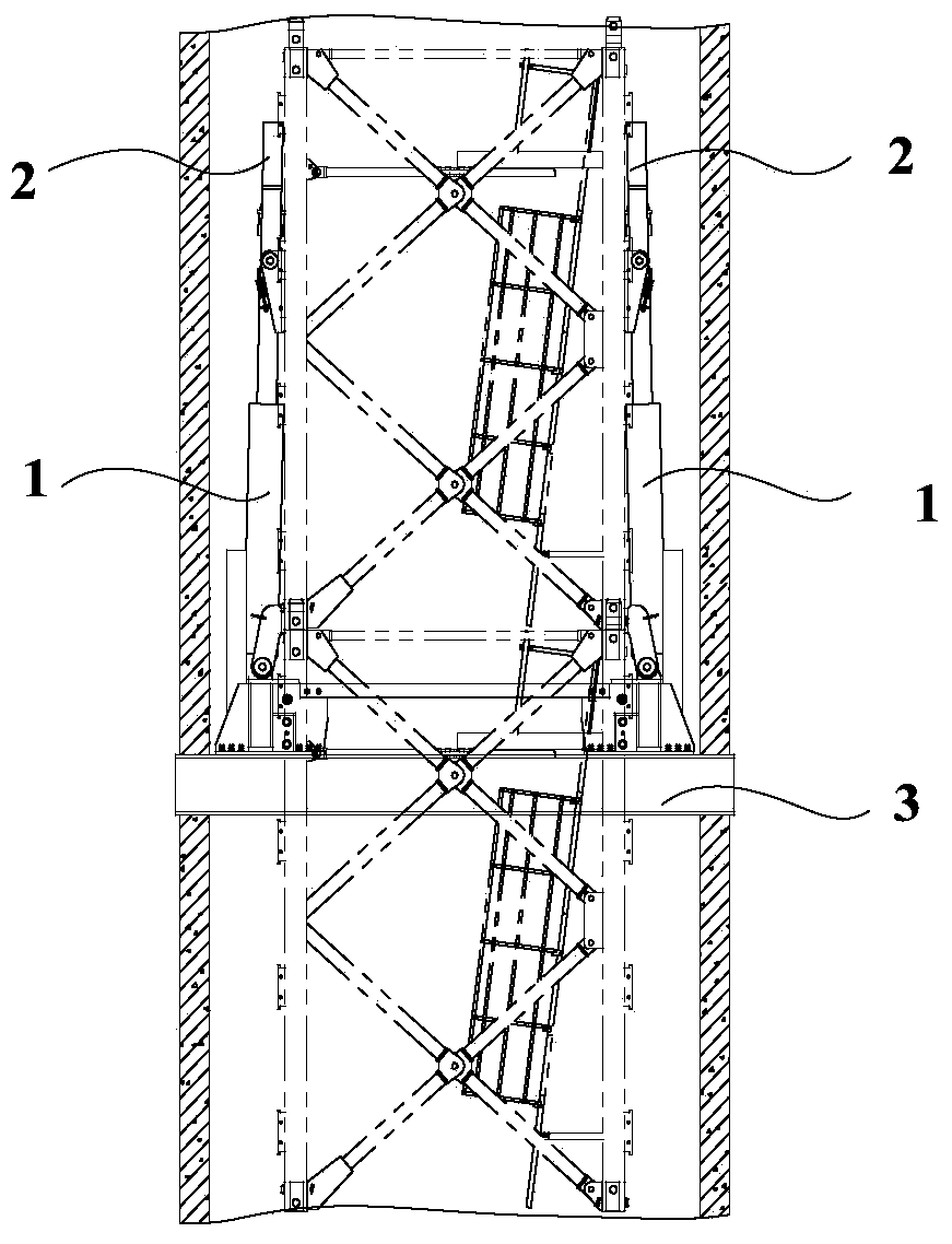 Internal-climbing and jacking apparatus of tower crane, control method and tower crane