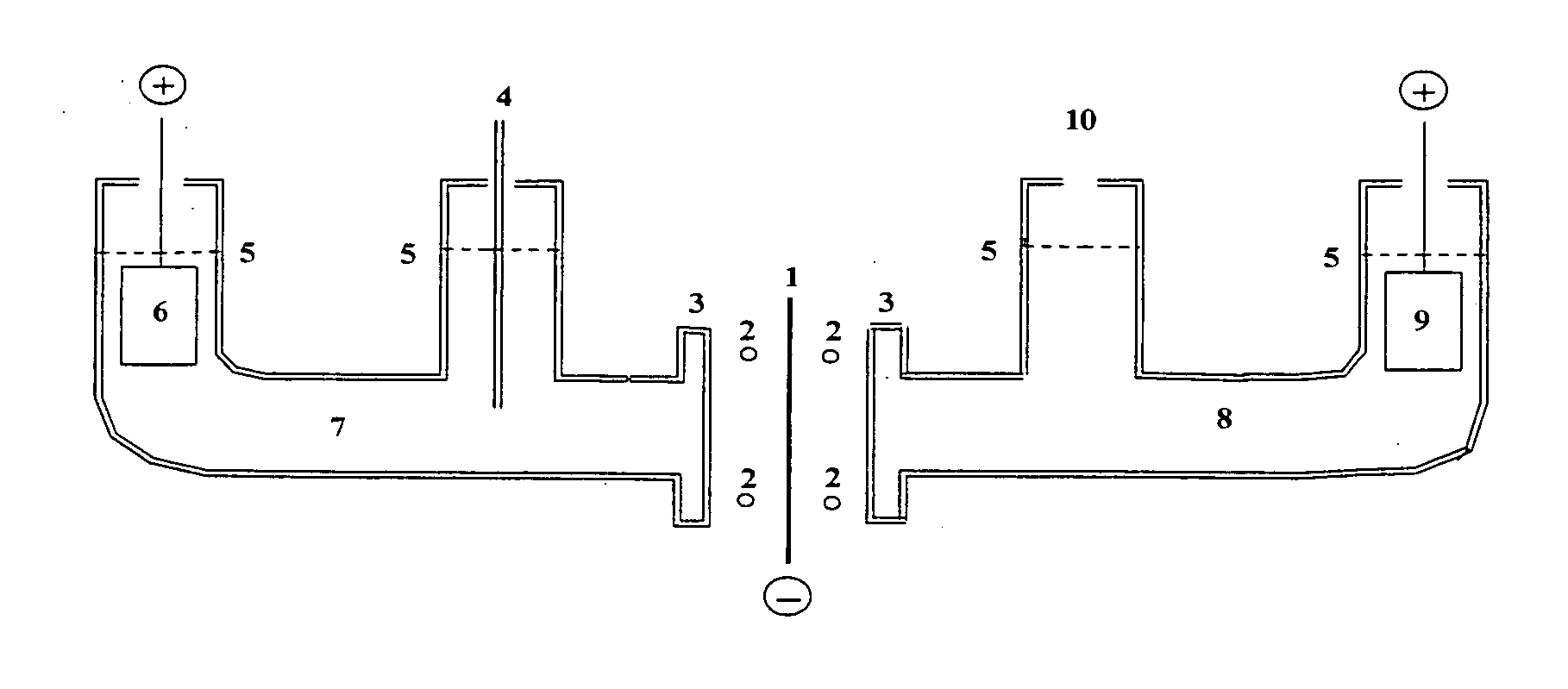 Chamber for reaction of lithium and deuterium
