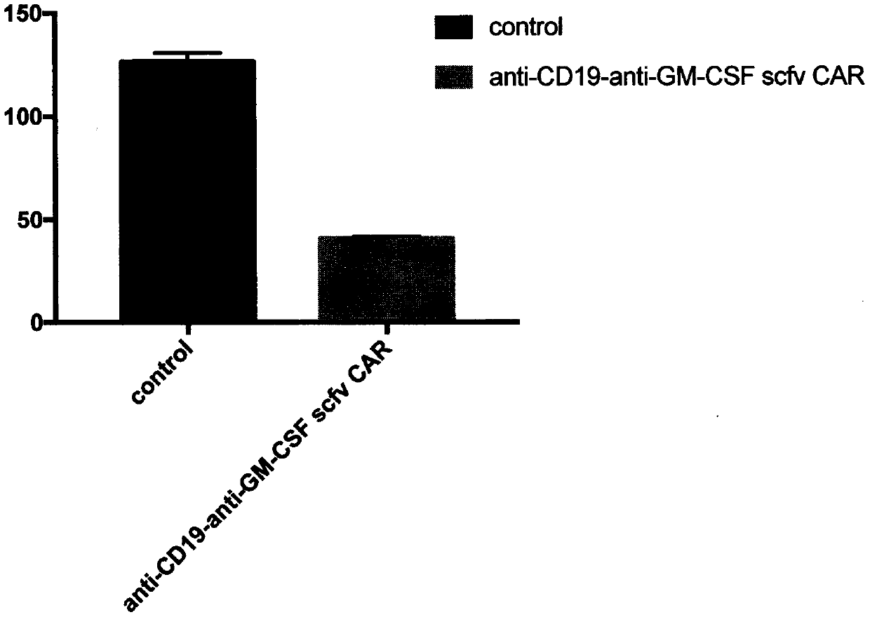 Construction and application of chimeric antigen receptor T cell having GM-CSF knockdown and secreting single chain antibody for neutralizing GM-CSF