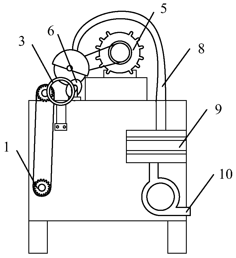 Rust removal and cleaning device for building steel pipe