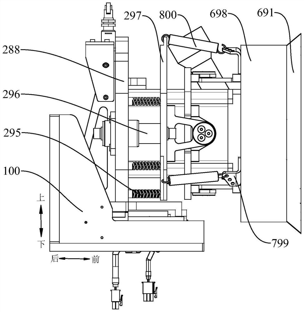 Grinding device and grinding equipment