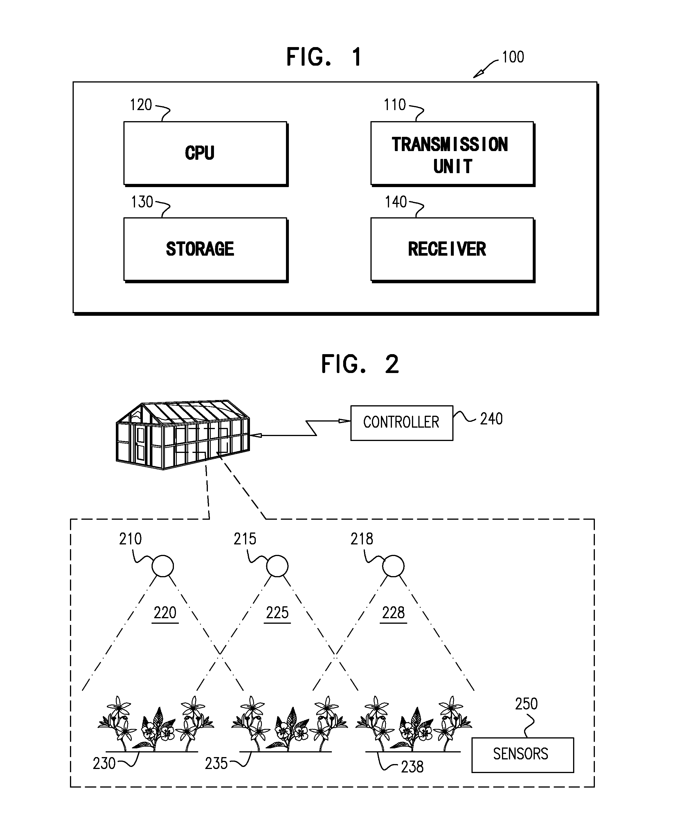 A system and method for providing illumination to plants