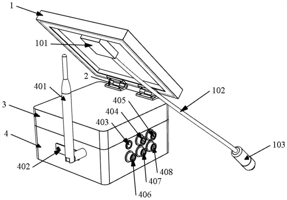 Intelligent monitoring acquisition instrument for vibrating wire sensor