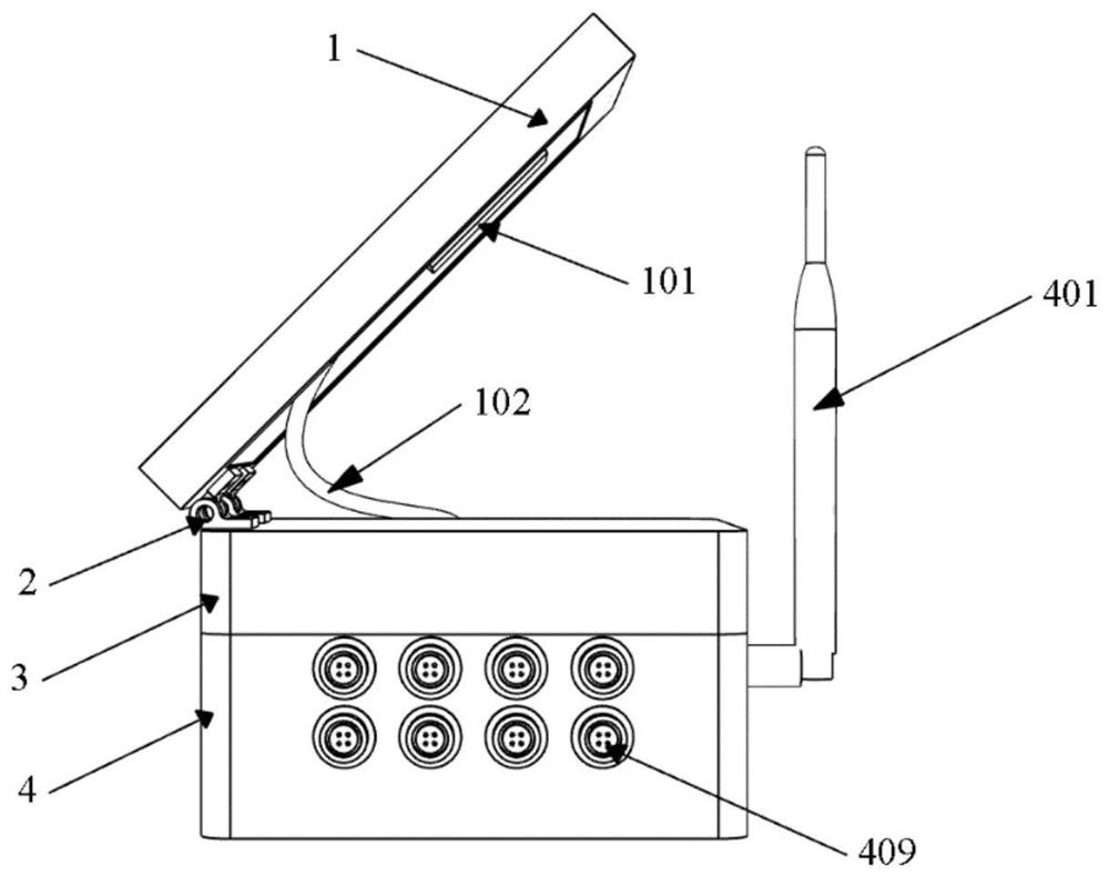 Intelligent monitoring acquisition instrument for vibrating wire sensor