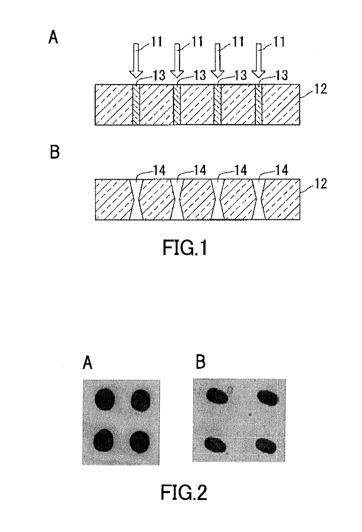 Glass for laser processing and method for producing perforated glass using same