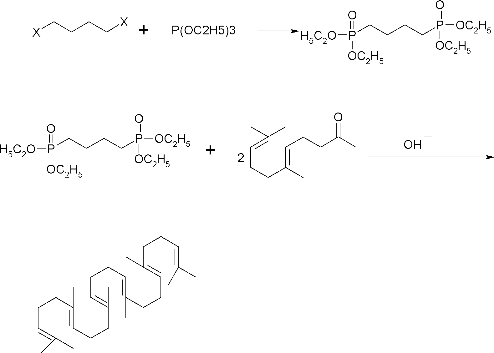 Method for synthesizing squalene