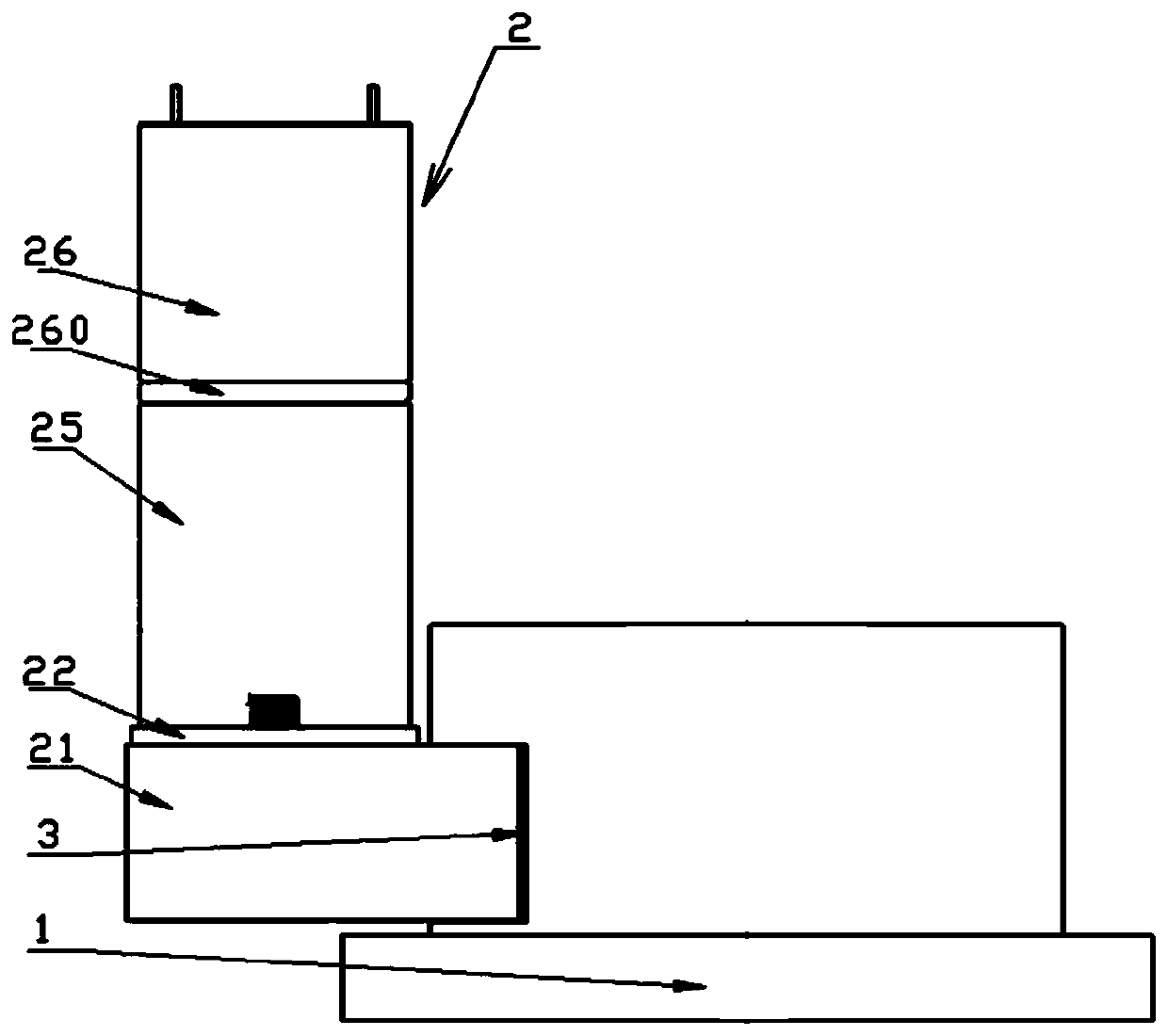 Absolute pressure measurement piston gauge and piston rotation driving device thereof